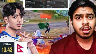 KingAnBru *SHOCKED* NEPAL RANK 1 Sensitivity DRS XMPL BEST Moments in PUBG Mobile