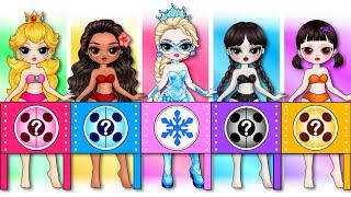 What If Disney Princesses Become MIRACULOUS | Best DIY Fashion Paper Dolls