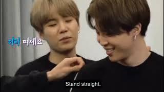 [ENG SUB] BTS members Measuring Their arms length RUN BTS - 92 #bts #viral #trending