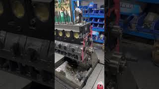Power in the Making — Every Bolt, Every Move, Built for Greatness.#engineassembly  #dieselpower