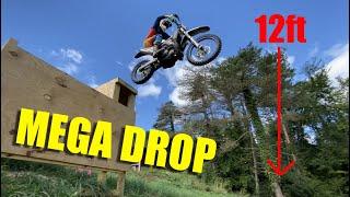 Building the MEGA DROP - Home enduro park