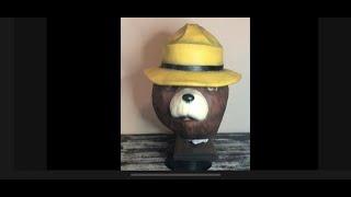 Distortions Unlimited Ranger Bear Halloween Mask — Smokey Bear