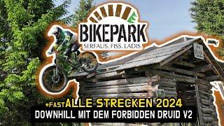 Bikepark Serfaus-Fiss-Ladis 2024 | WIE MACHT SICH das Forbidden Druid V2 auf den Downhill Trails?