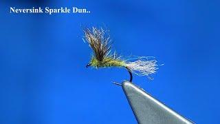 Tying a Neversink Sparkle Dun with Davie McPhail