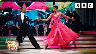 Montell Douglas and Johannes Radebe Quickstep to Get Happy by Ella Fitzgerald  BBC Strictly 2024