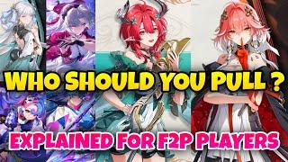 WHO SHOULD YOU PULL IN 2ND PHASE OF VERSION 2.3 ?? | EXPLAINED FOR F2P PLAYERS | WUTHERING WAVES