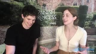 'Spanish Princess' star Charlotte Hope tells Ruairi O'Connor he looks 'buff'