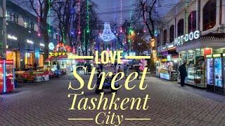 Walking Tour Love Street Tashkent City Near Amir Temur Square And Uzbekistan Hotel Walking Around