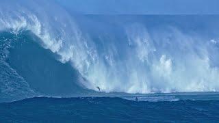 Benjamin Sanchis Biggest Wave of the Year 2024/25 filmed by Maui Media Cartel - Wave 1