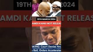 Why is Nnamdi Kanu not released #ogbenibobby #trending #nnamdikanu