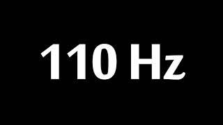 110 Hz Test Tone 10 Hours