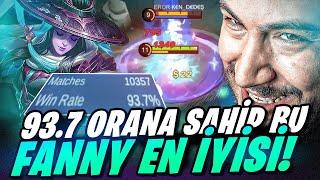 93.7 ORAN İLE DÜNYANIN EN İYİ FANNY OYUNCUSU! - Mobile Legends