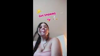 Girl SMOKING   #smoking #girlssmokingcigarettes #smokinggirl #cigarette #fetish #fyp #viral