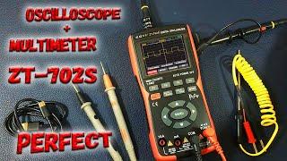  The price is low, and the capabilities and quality are on top! Overview of the ZT702S oscilloscope