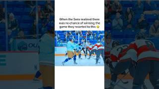 When all else fails  #leafs #senators #mapleleafs #hockey #shoresy #sports #nhl #nhlplayoffs #lol