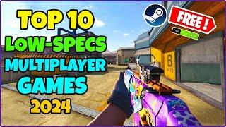 TOP 10 Free-to-Play Multiplayer GAMES for Low End PC/Laptop - 2024 (2GB RAM, No GPU Needed)