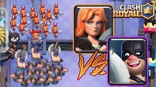 Clash Royale - Валькирия vs Палач! Эпичный VERSUS BATTLE!