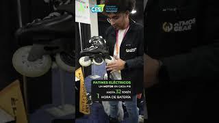 Patines eléctricos ️ #ces2023 #shorts #tech #xataka #gadgets