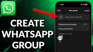 How To Create WhatsApp Group