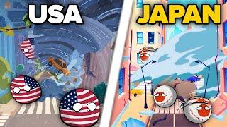 The Most Powerful Natural Disasters of Countryballs | Countryballs Animation