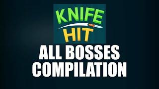 ALL bosses compilation - Knife Hit (common, rare, legendary, challenge)