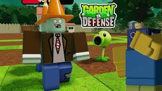 ‍️РАСТЕНИЯ ПРОТИВ ЗОМБИ ТОВЕР ДЕФЕНС! Garden Defense!РОБЛОКС ROBLOX