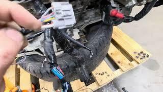 Alternate starter/alternator wiring option for VK56 V8 to Xterra/Frontier swap