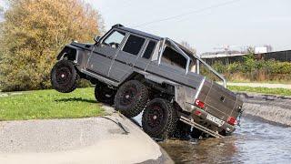 Mercedes G63 AMG 6x6 - Crazy Offroad Test Drive