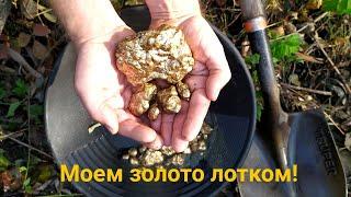 #Золото_лотком (правила промывки) Gold Panning