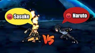 Naruto Hokage V3 VS Mature Sasuke in Jump Force Mugen