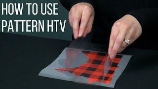 Patterned HTV Vinyl from Start to Finish | Instructions & Application