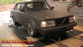 Mappning DTA S80 PRO - 519WHP Volvo 240 Turbo - Maxxtuning AB