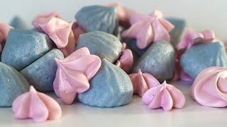 Healthy meringue! No colorants! Low-calorie dessert! Healthy recipes WITHOUT SUGAR! Subtitles