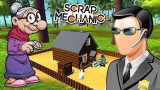 АГЕНТ РАССЛЕДУЕТ: ОТКУДА У БАБКИ ДЕНЬГИ !!! МУЛЬТИК в Scrap Mechanic !!!