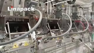 Linapack 3600ml detergent stand up pouch filling machine LFS series