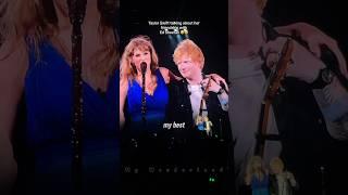 Taylor Swift and Ed Sheeran's Special Friendship - Eras Tour London N4 #taylorswift #edsheeran