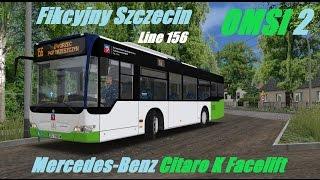 OMSI 2. Fikcyjny Szczecin, Line 156, Mercedes-Benz Citaro K Facelift. Part 1