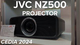 JVC NZ500 Projector at CEDIA 2024! 2,000 lumen Laser, Native 4K, & more!