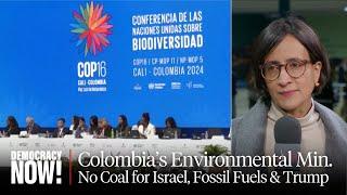 Colombian Environment Min. Susana Muhamad on Banning Coal to Israel, Phasing Out Fossil Fuel & Trump