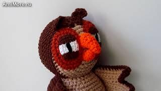 Амигуруми: схема Умная сова. Игрушки вязаные крючком - Free crochet patterns.