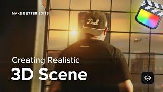 Build a realistic 3D scene with mTracker3D and mFlare 2 — Tutorial — MotionVFX