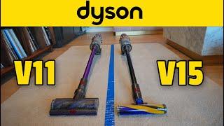 Dyson V11 vs Dyson V15 Detect