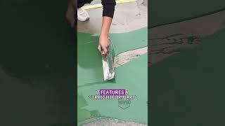 Our workshop floor was cracked and crumbling—Waygo made it work-ready again. #repair #shorts
