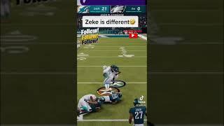 ZEKE BREAKS NEXT GEN MADDEN #shorts #madden21 #madden