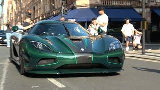 Supercars in London / Koenigsegg carbon Agera