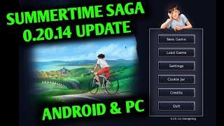 SUMMERTIME SAGA 0.20.14 PRE-TECH UPDATE PART 4 FOR ANDROID AND PC