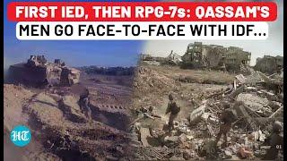 Gaza Footage: Hamas Blows Up IDF Tanks With IED, Point-Blank Chaos Caught on Cam Amid Iran Vs Israel