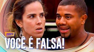 WANESSA E DAVI BRIGAM POR MÁ CONVIVÊNCIA NA CASA E BROTHER A CHAMA DE FALSA! | BBB 24