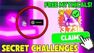 These SECRET Challenges Give FREE Mythicals! | Pet Simulator X