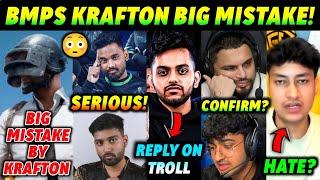 BMPS Semi 2 : Big Mistake By Krafton , Godlike & Soul All Reaction , Hector Reply on Trolling 